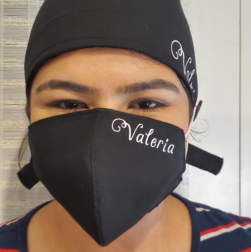 Surgical cap and mask